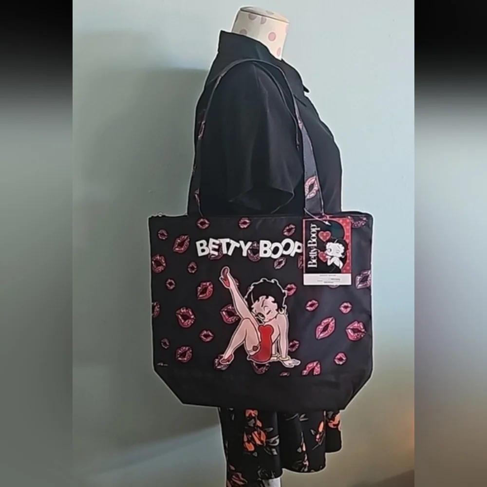 BETTY BOOP Large Baby Bags & Purses With Coin Wallet Attached